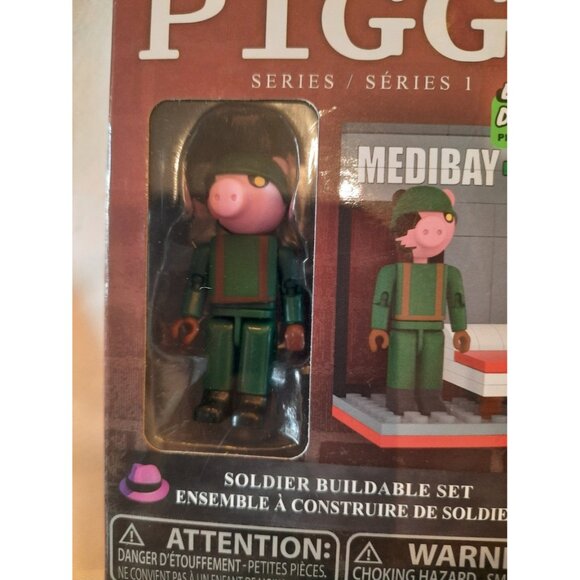 New Piggy Bildable Roblox Figure - Soldier - Picture 2 of 3